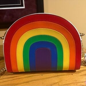 Micheal Kors rainbow cross body purse